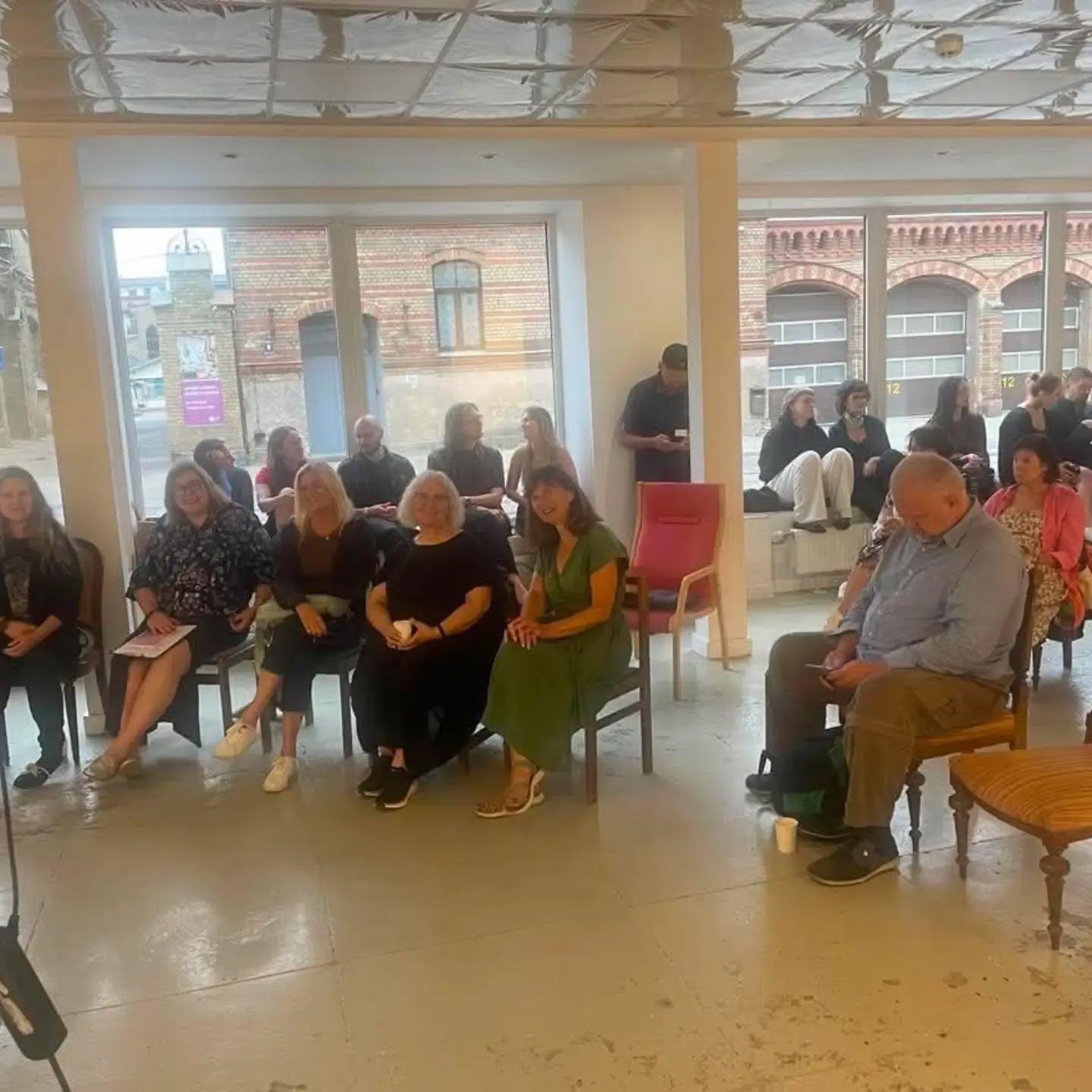 Andra Alpa dzejas krājuma "Vēl apmācies" atklāšana — attēls 18